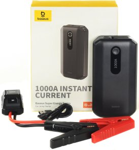 Бустер Baseus Super Energy Air Car Jump Starter 10000mAh Black (CGNL020101)