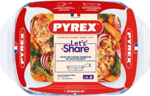 Фото: Форма Pyrex 31x20x6cm/2L (407B000/8446) № 4 | KTC