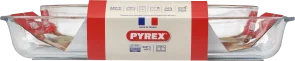 Фото: Форма Pyrex 40x27cm / 30x21cm / 3.7L / 2.2L 2pcs Clear (913S604/8044) № 5 | KTC