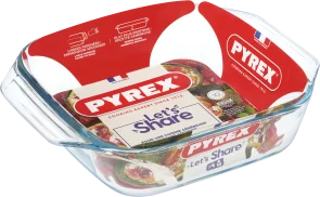 Фото: Форма Pyrex 29x23x7cm / 2.4L Clear (400B000/8446) № 3 | KTC
