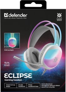 Гарнітура накладна Defender Eclipse, White ( Gaming )