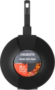 Фото: Сковорода Ardesto Ardesto Gemini Lucca 28cm Black (AR1928W) № 5 | KTC
