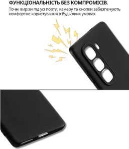 Фото: Чохол BeCover for Infinix Hot 60 Pro Plus X6886 - Black (714671) № 5 | KTC