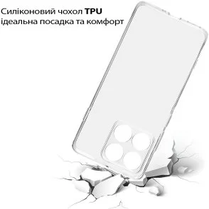 Фото: Чохол BeCover for Motorola Edge 60 Pro - Transparancy (713775) № 5 | KTC