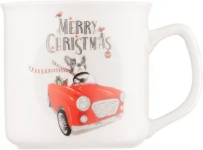 Фото: Чашка Ardesto Merry Christmas 360ml White (AR3060AS) № 3 | KTC