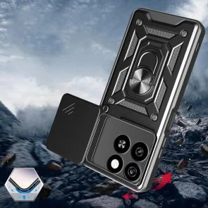 Фото: Чохол BeCover for ZTE Blade A35 - Military Black (713549) № 3 | KTC