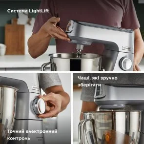 Фото: Планетарний міксер Kenwood KVL 85.594 SI Titanium Chef Baker (KVC 85.594 SI) № 11 | KTC
