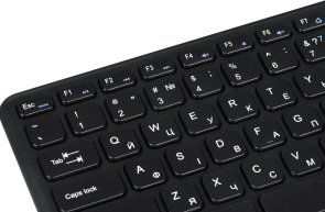 Клавіатура 2E KT100 78key ENG/UKR Wireless Black (2E-KT100WB_UA)
