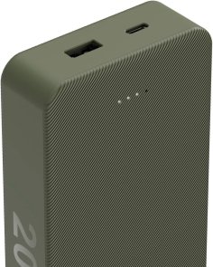 Батарея універсальна Hama Colour 20 20000mAh Green (201716)