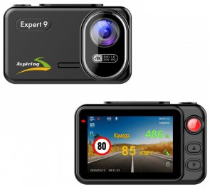 Відеореєстратор Aspiring Expert 9 Speedcam WI-FI GPS 2K 2 cameras (EX123SS)