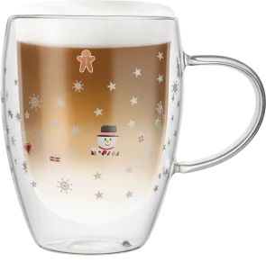 Фото: Набір чашок Ringel Guten Morgen 350ml 2pcs Clear (RG-0002/2*350 NY) № 2 | KTC