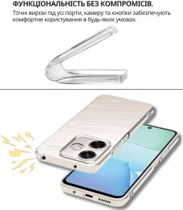 Фото: Чохол BeCover for Xiaomi Redmi 13x - Transparancy (714686) № 5 | KTC