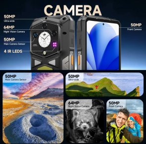 Смартфон Ulefone Armor 29 Ultra 16/1TB Marval Black (6975326668200)