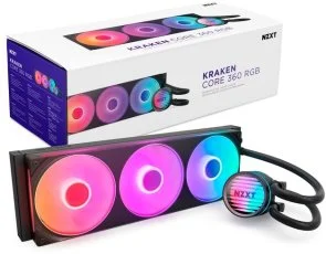 Фото: Система рідинного охолодження NZXT Kraken Core 360 RGB (RL-KR36C-B1) № 2 | KTC