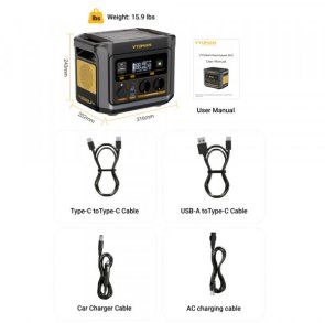 Зарядна станція Vtoman FlashSpeed 600 600W 499Wh