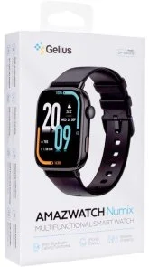Фото: Смарт годинник Gelius Amazwatch Numix GP-SW009 Black (99686) № 6 | KTC