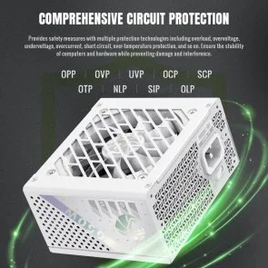 Фото: Блок живлення Gamemax 650W GS 650G WH V25 № 10 | KTC