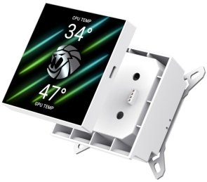 Система рідинного охолодження Gamemax GLACIER 360 LCD WH