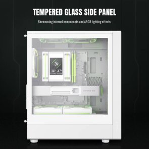 Корпус Gamemax Aeris 330 MW White with window (AERIS 330 MW)
