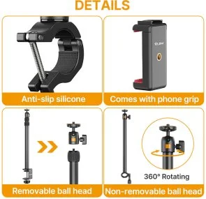 Фото: Штатив Ulanzi Vijim Desktop Extendable Light Stand (2487) № 10 | KTC