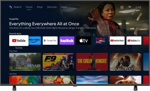 Телевізор LED Haier H32K85FFX (Google TV, Wi-Fi, 1920x1080)