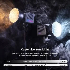 Фото: Лампа відеосвітло Ulanzi Vijim 40W RGB COB Fill Light (L024) № 8 | KTC