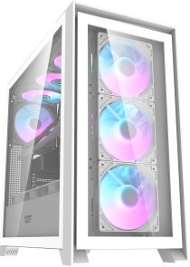 Корпус DARKFLASH DRX90 GLASS White with window (DRX90 GLASS WHITE)