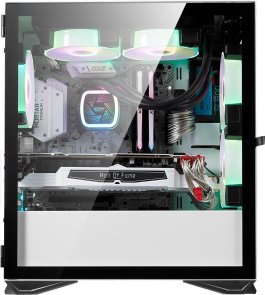 Корпус DARKFLASH DLM22 White with window (DLM22 WHITE)