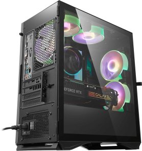 Корпус DARKFLASH DLM22 Black with window (DLM22 BLACK)