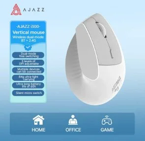 Фото: Миша Ajazz i300 White (i300-W) № 6 | KTC