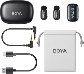 Фото: Радіосистема BOYA mini-18 TRS for camera Black № 6 | KTC