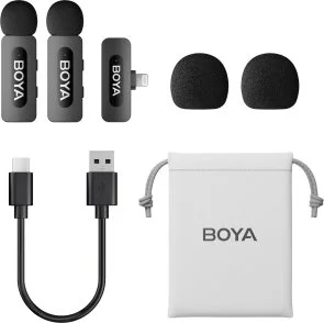 Фото: Радіосистема BOYA BY-V2 Lightning Black № 5 | KTC