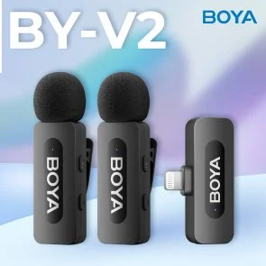 Фото: Радіосистема BOYA BY-V2 Lightning Black № 6 | KTC