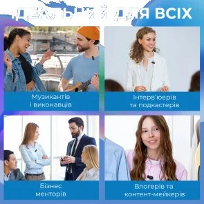 Фото: Радіосистема BOYA BY-V20 Type-C Black № 16 | KTC