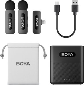 Радіосистема BOYA BY-V3 Lightning Black