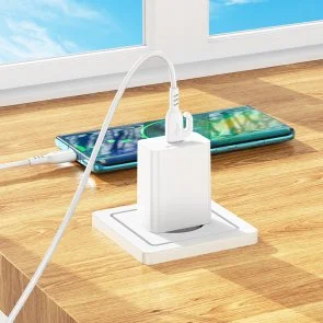 Фото: Зарядний пристрій BOROFONE BA21A Pro Long 20W White (6941991111402) № 8 | KTC