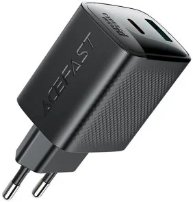 Фото: Зарядний пристрій Acefast A106 QC3.0 PD GaN 45W Black (6974316284031) № 4 | KTC