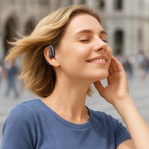 Гарнітура вкладиші Acefast FA005 TWS Bluetooth, Black