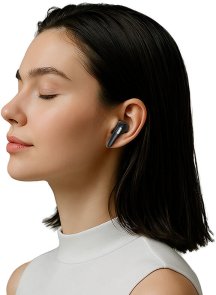 Гарнітура вакуумна Acefast W3 TWS Bluetooth, Black