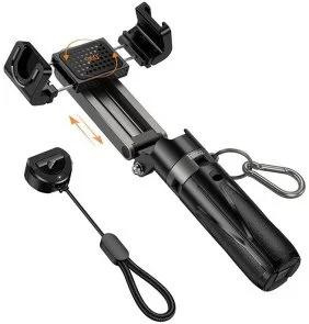 Фото: Селфі монопод Hoco K27 Magic Black (6942007654067) № 2 | KTC