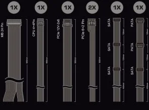 Фото: Блок живлення AsRock 850W Pro-850G (PRO-850G) № 6 | KTC