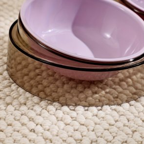 Годівниця подвійна кольорова Me&Pet Фіолетова (NMP28-3)