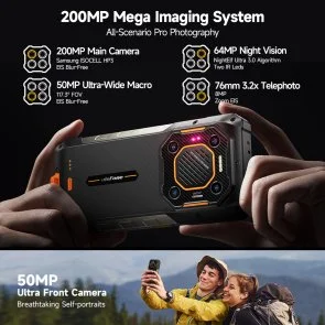 Фото: Смартфон Ulefone Armor 26 Ultra Walkie-Talkie 12/512GB Epic Black (6937748736226) № 4 | KTC