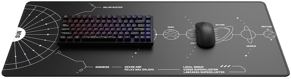 Килимок, Dark Project DPMP Nova XL 900х400x4мм, White ( Gaming )