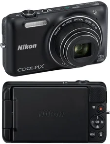 Фото: Цифрова фотокамера Nikon Coolpix S6600 чорна № 3 | KTC