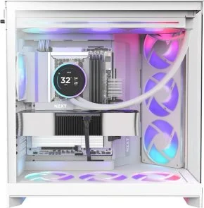 Фото: Корпус NZXT H9 Flow RGB White with window (CM-H92FW-R1) № 4 | KTC