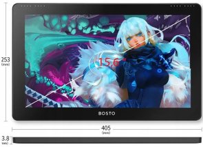  Графічний монітор Bosto BT-16HDT