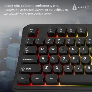 Фото: Клавіатура Ajazz AF98 USB Black (AF98-B) № 11 | KTC