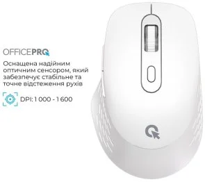 Фото: Миша OfficePro M265W Wireless White № 6 | KTC