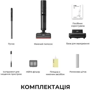 Фото: Ручний бездротовий пилосос Dreame H15 Pro FoamWash (HHR46D) № 2 | KTC